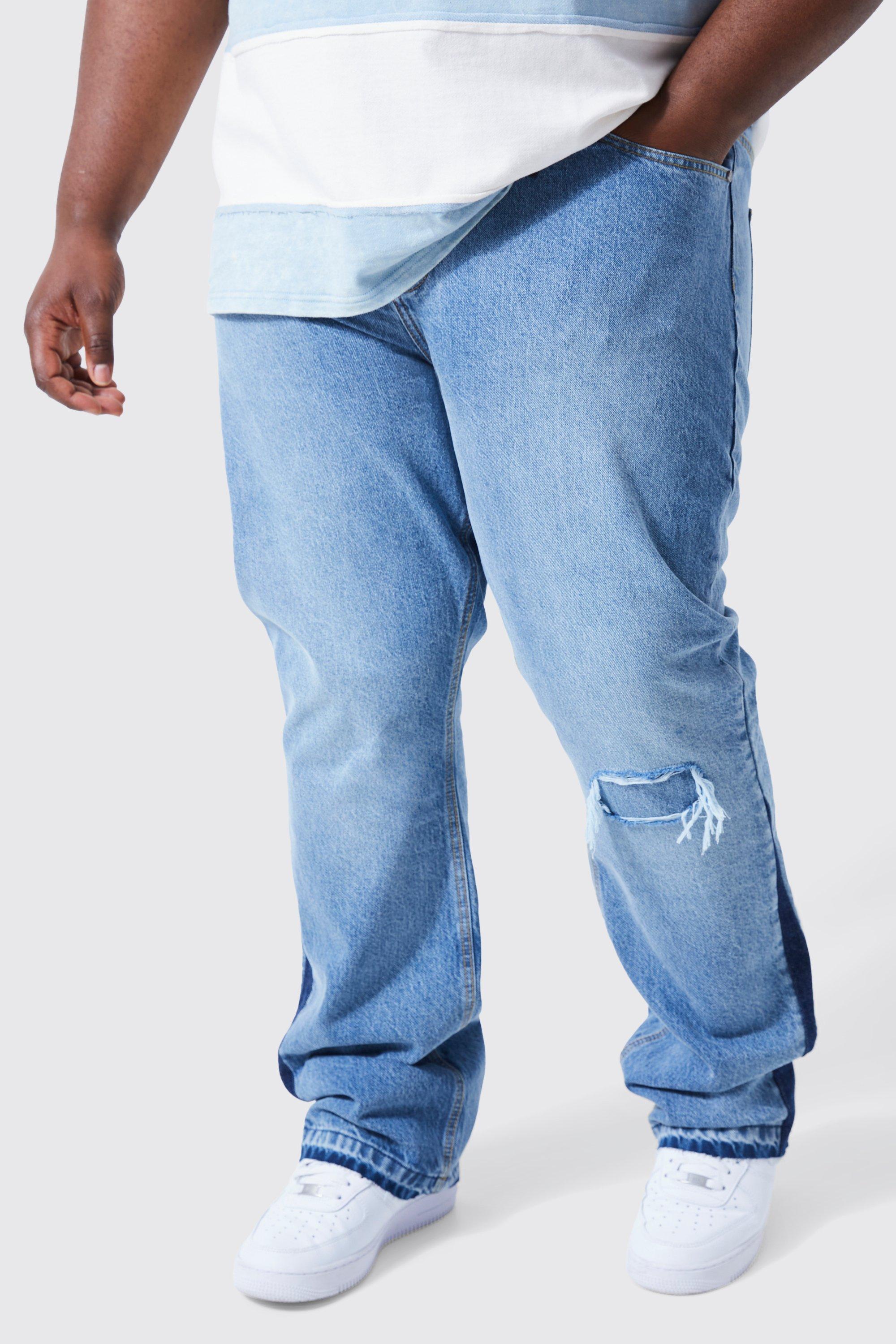 Jean slim 2024 homme grande taille